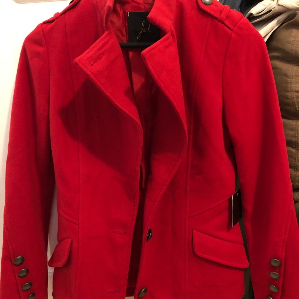 NWT .Jack by BB Dakota military style coat - Picture 2 of 8
